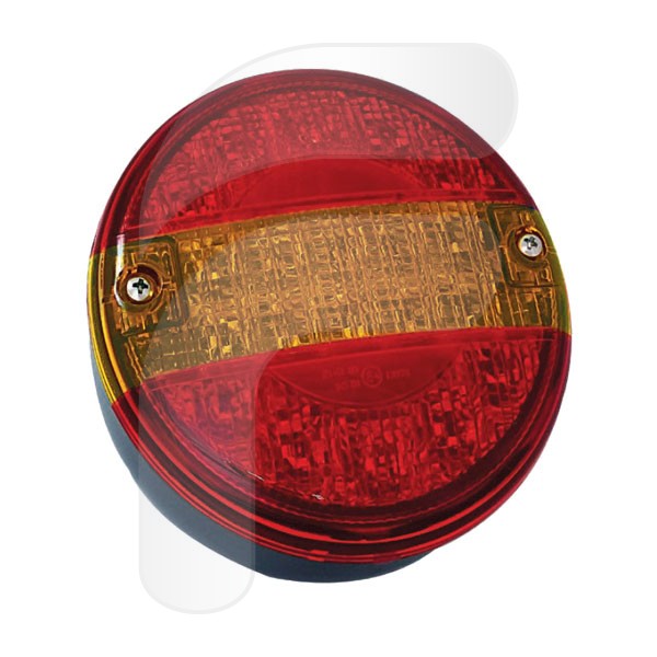 PILOTO REDONDO LED 3 SERV. BANDERA UNIVER.RED. FA305172